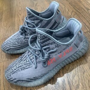 Adidas Gray Yeezy Boost 350 V2 Sneakers